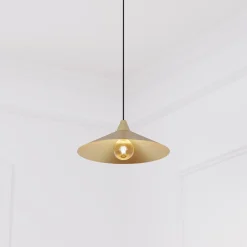 Candeeiro de teto ROSIE dourado 38cm