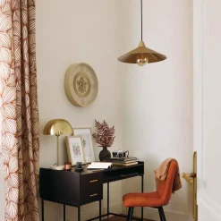 Candeeiro de teto ROSIE dourado 38cm