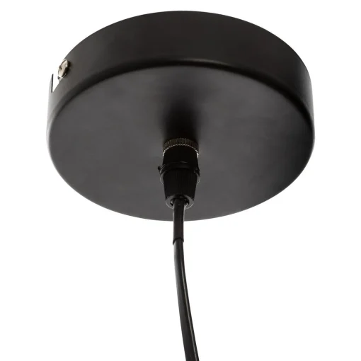 Candeeiro de teto SOUL preto em metal