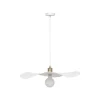 Candeeiro de teto TEHANI branco 57cm