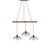 Candeeiro de teto TIMMY preto 150x70cm