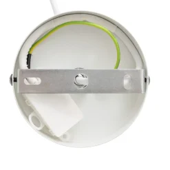 Candeeiro de teto TOBIE branco 123x25cm