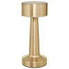 Candeeiro Exterior USB Halto Inox Dourado