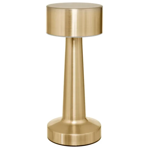 Candeeiro Exterior USB Halto Inox Dourado
