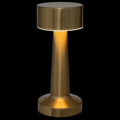 Candeeiro Exterior USB Halto Inox Dourado
