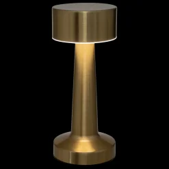 Candeeiro Exterior USB Halto Inox Dourado