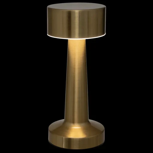 Candeeiro Exterior USB Halto Inox Dourado