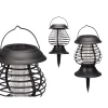 Candeeiro SOLAR com luz anti mosquitos 31cm