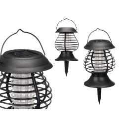 Candeeiro SOLAR com luz anti mosquitos 31cm