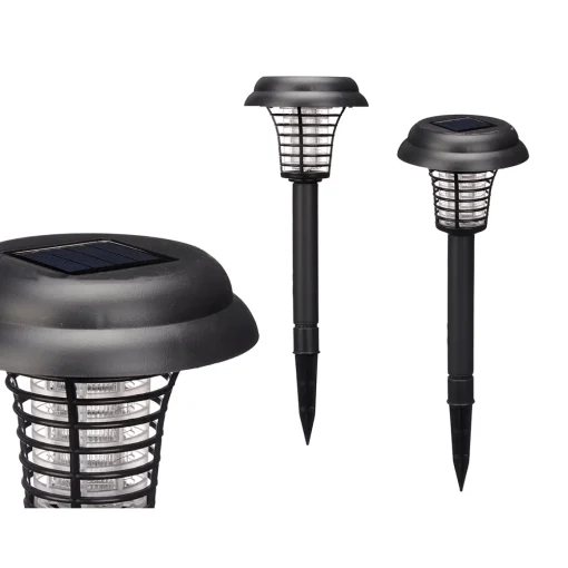 Candeeiro SOLAR com luz anti mosquitos 42cm