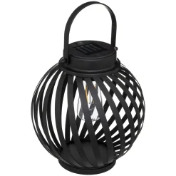 Candeeiro SOLAR preto