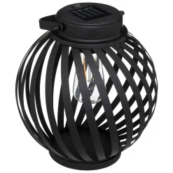 Candeeiro SOLAR preto