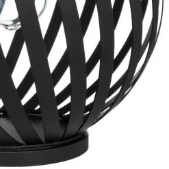 Candeeiro SOLAR preto