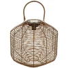 Candeeiro Solar Rattan 30cm