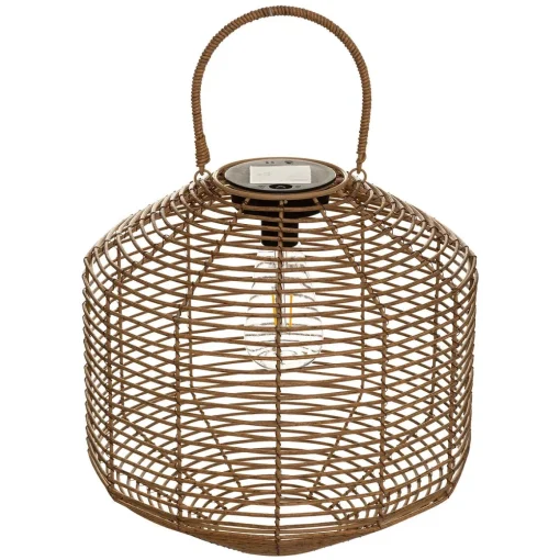 Candeeiro Solar Rattan 30cm