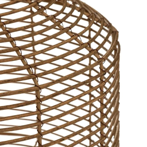 Candeeiro Solar Rattan 30cm
