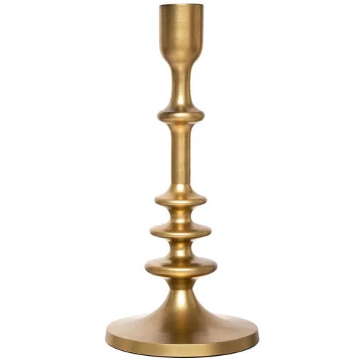 Candelabro FEEL dourado 25,5cm
