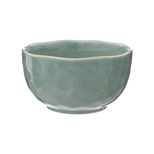 Caneca almoçadeira ZOE verde em grés 70cl