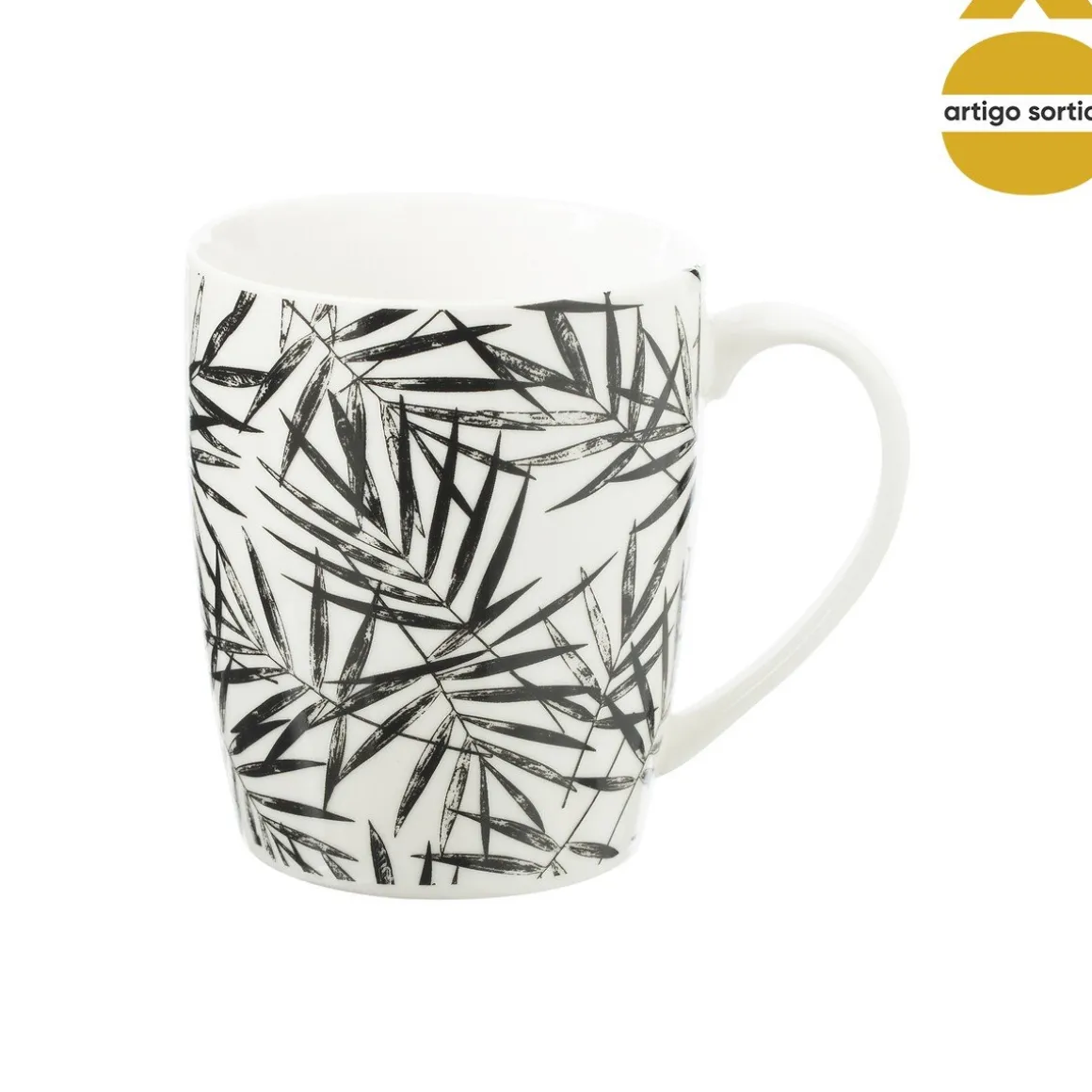 Caneca de cerâmica FLORAL 34cl