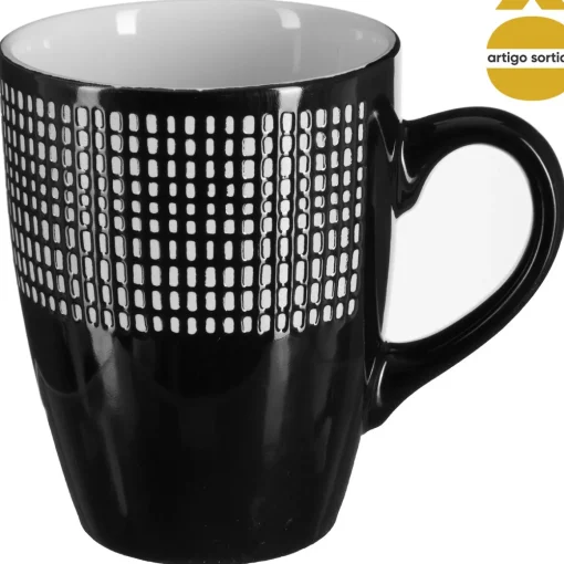 Caneca de cerâmica étnica 33cl