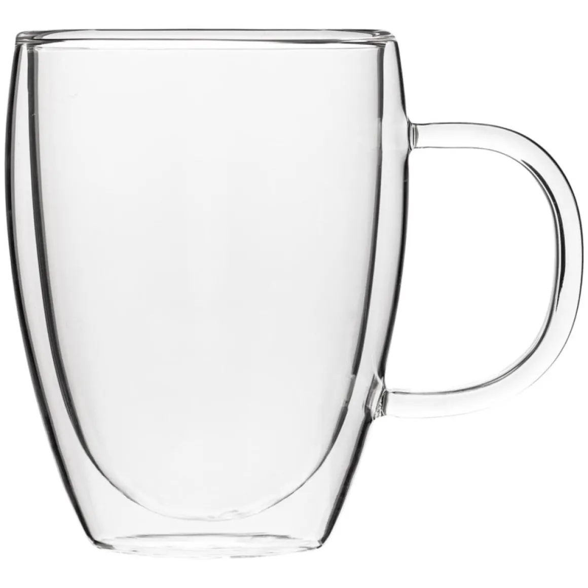 Caneca dupla em vidro com fitro 30cl
