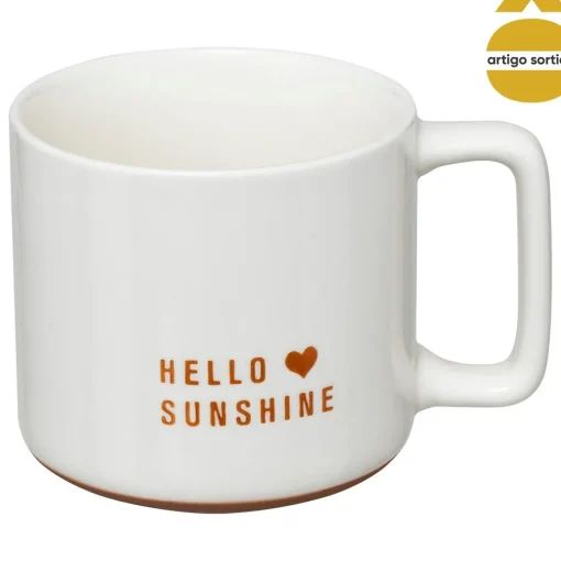 Caneca HELLO branca 35cl