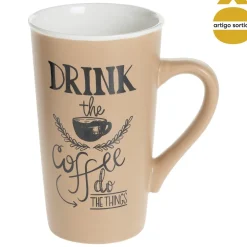 Caneca HOT DRINK em cerâmica 50cl