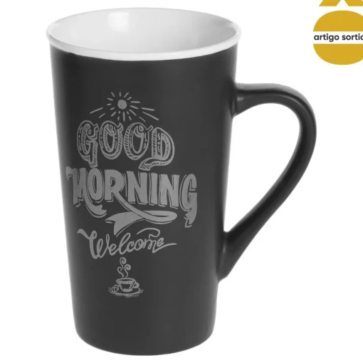 Caneca HOT DRINK em cerâmica 50cl