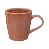 Caneca ZOE coral em grés 35cl