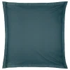 Capa azul acinzentado para almofada 63x63cm