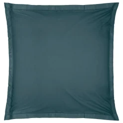 Capa azul acinzentado para almofada 63x63cm