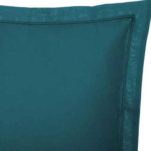 Capa azul para almofada 63x63cm