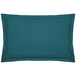 Capa azul para almofada 50x70cm