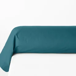 Capa Azul Petróleo Para Almofada 85x185cm