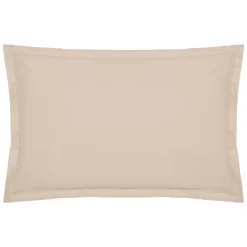 Capa bege para almofada 50x70cm