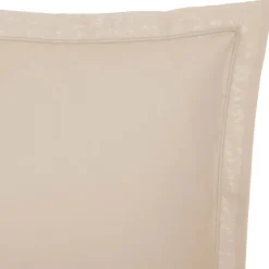 Capa bege para almofada 50x70cm