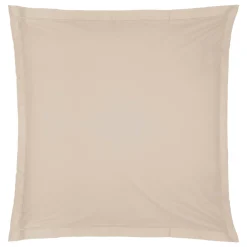 Capa bege para almofada 63x63cm