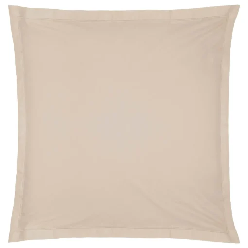 Capa bege para almofada 63x63cm