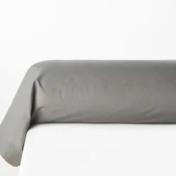 Capa cinza para almofada 85x185cm