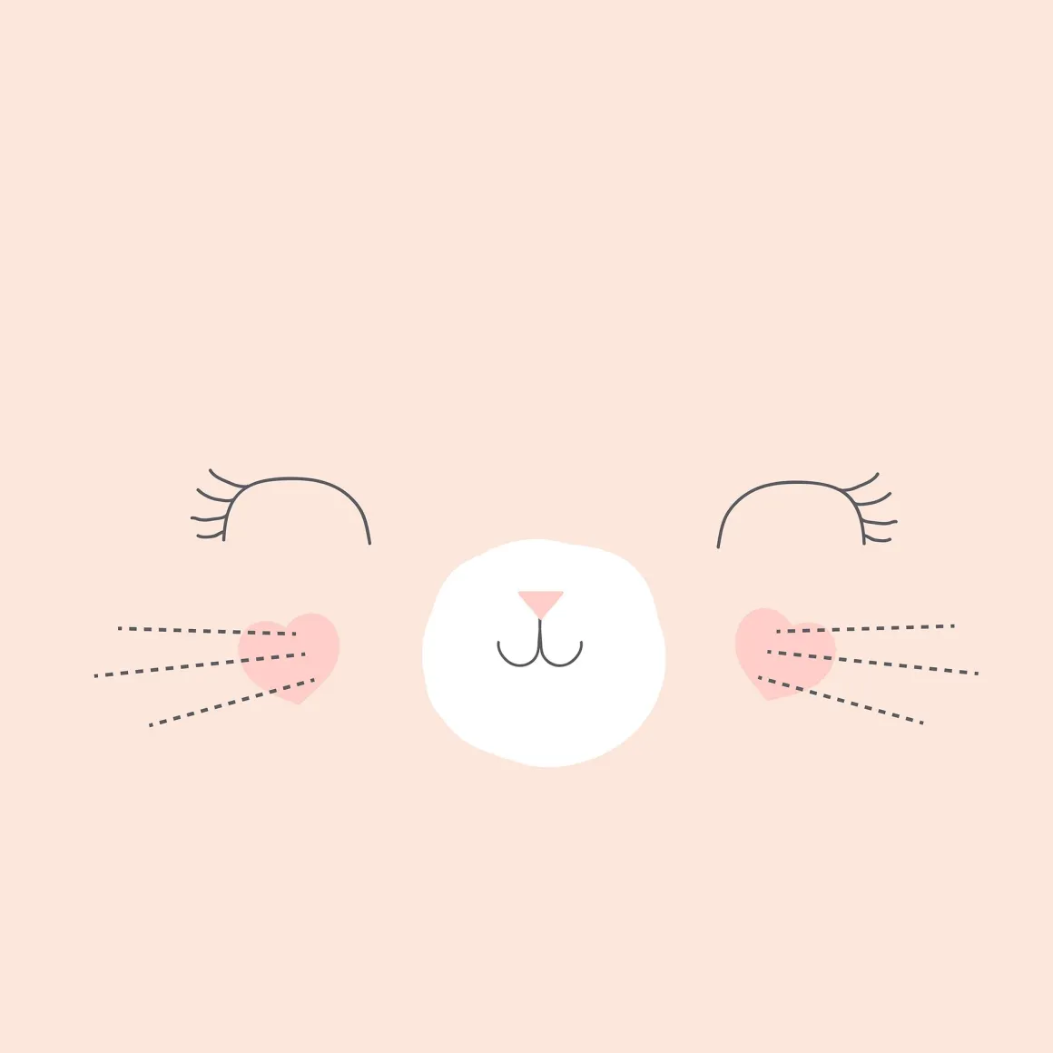 Capa de edredão e capa de almofada gato reversivel 140x200cm