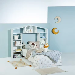 Capa de edredão e capa de almofada urso reversivel 140x200cm