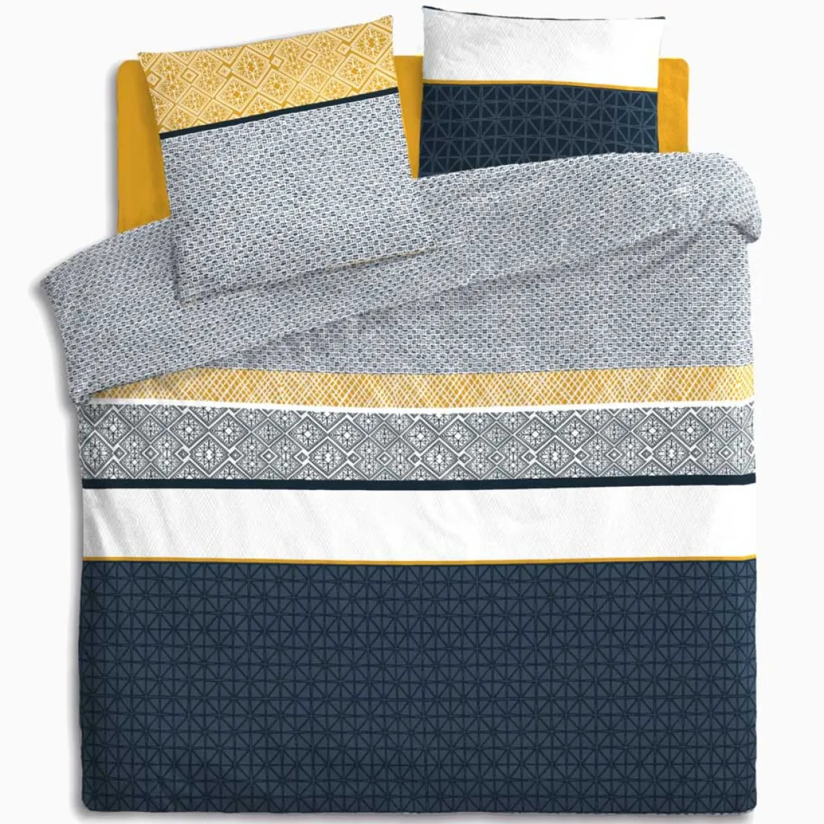 Capa de edredão e capas de almofada RAY 220x240cm
