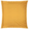 Capa ocre para almofada 63x63cm