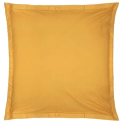 Capa ocre para almofada 63x63cm