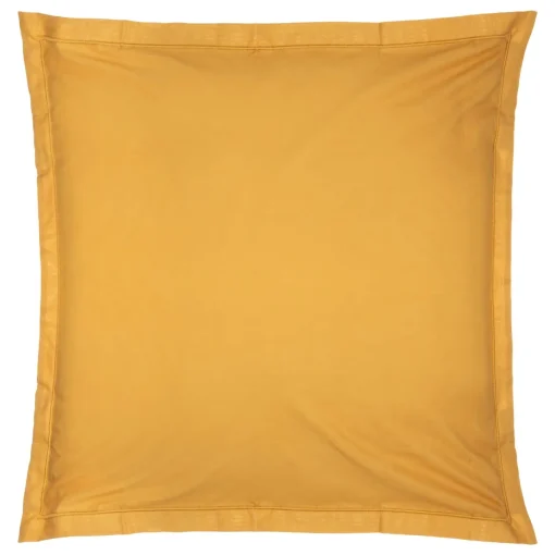 Capa ocre para almofada 63x63cm