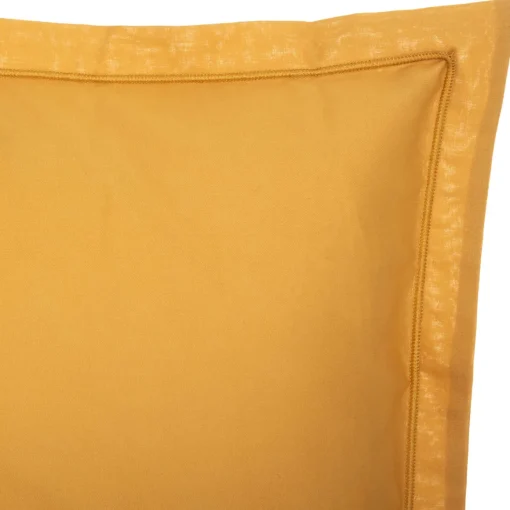 Capa ocre para almofada 63x63cm