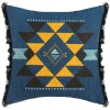 Capa Para Almofada Azteca Azul 40x40cm
