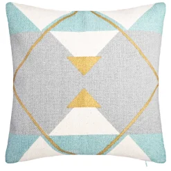 Capa para almofada decorada geometric 40x40cm