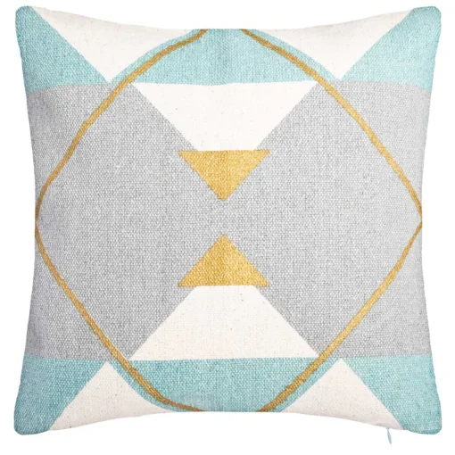 Capa para almofada decorada geometric 40x40cm