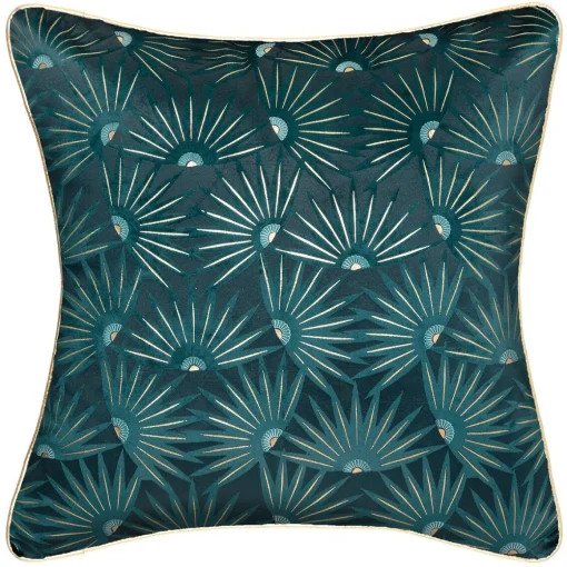 Capa para almofada orage azul 40x40cm